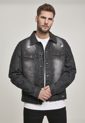 SOUTHPOLE Between-season jacket in Black: front