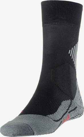 FALKE - Calcetines deportivos '4Grip' en negro: frente