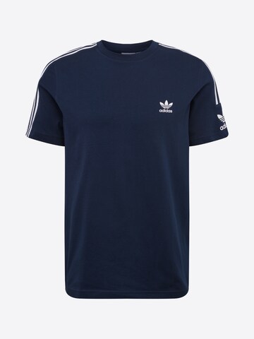 ADIDAS ORIGINALS Shirt 'Lock Up' in Blau: predná strana