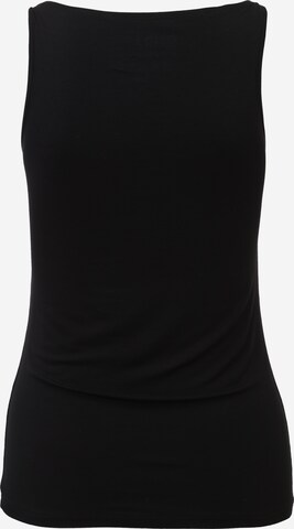 CURARE Yogawear - Top deportivo 'Flow' en negro: atrás