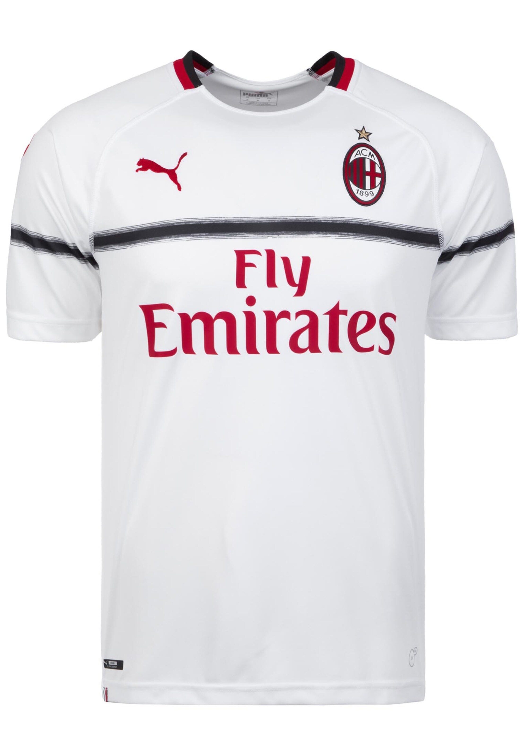 PUMA - Tricot 'AC Mailand Away 2018/2019' in de kleur Rood