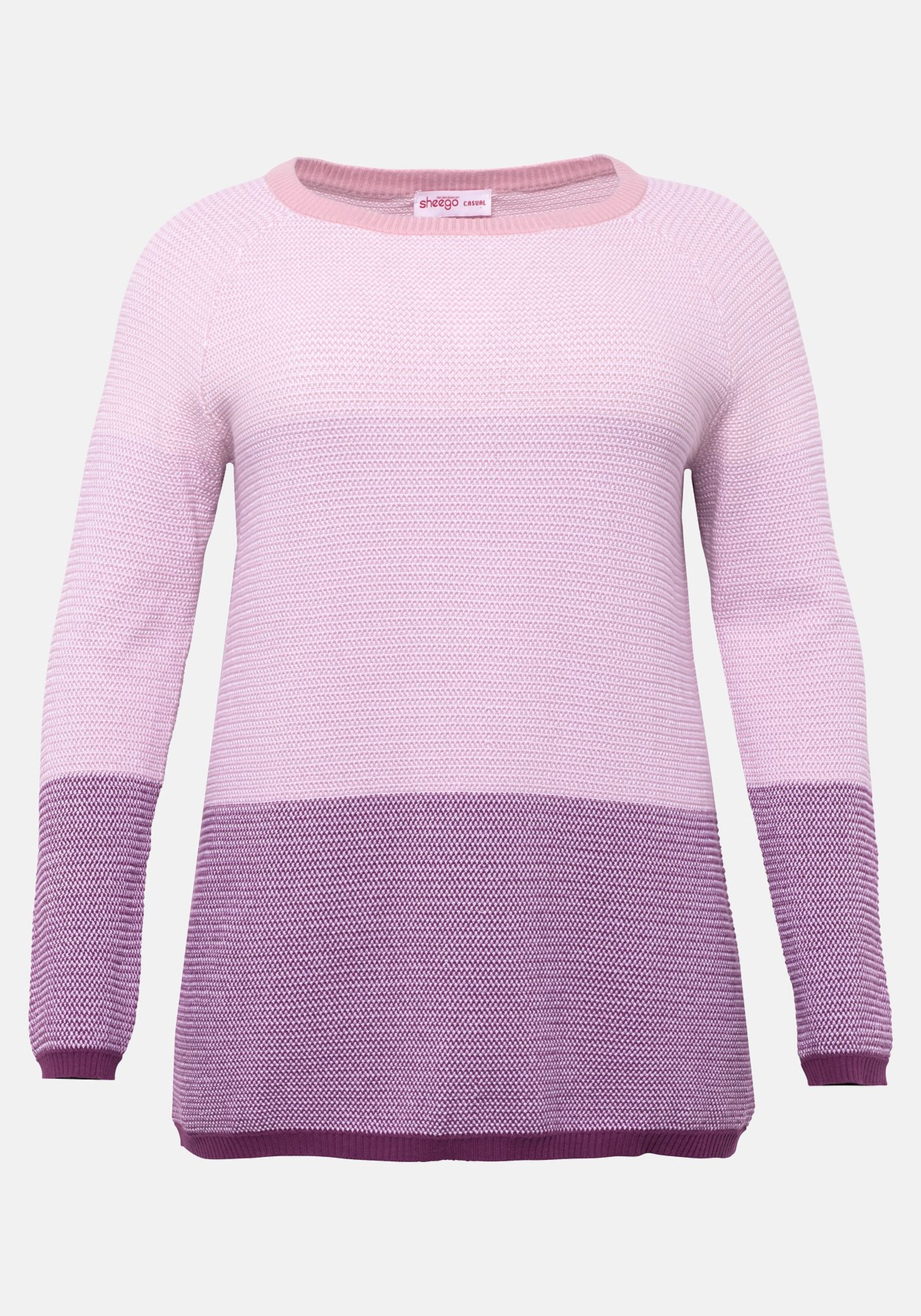 SHEEGO - Pullover in lila