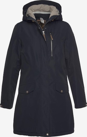 ICEPEAK Winterparka 'Adona' in Blauw: voorkant