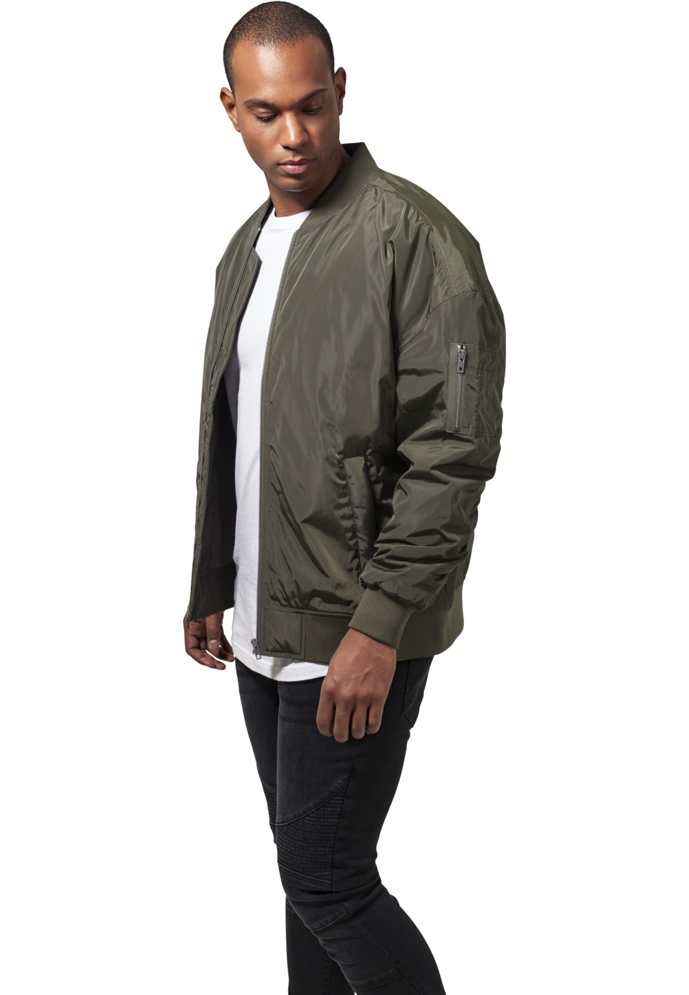 Urban Classics Jacke in Grün