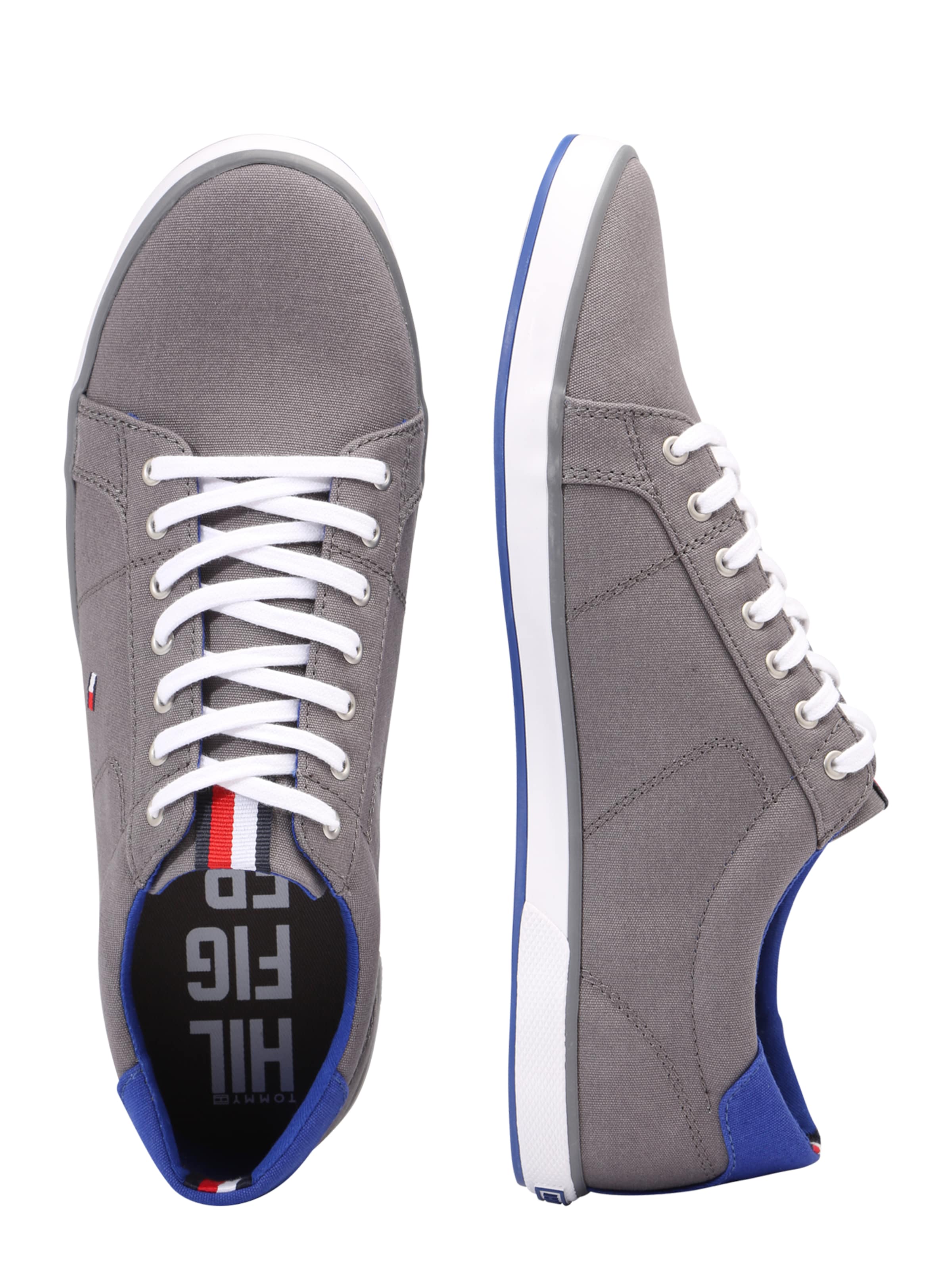 TOMMY HILFIGERNiske tenisice 'Harlow' - siva boja: bočni dio
