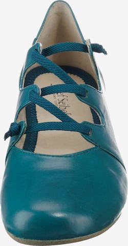 JOSEF SEIBEL Ballerina met riempjes 'Fiona' in Blauw