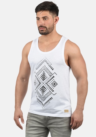 !Solid Tanktop 'Isaak' in Weiß: predná strana