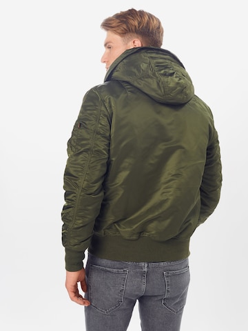 žalia ALPHA INDUSTRIES Demisezoninė striukė