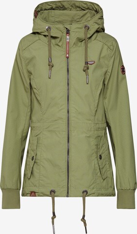 Ragwear Performance Jacket 'Danka' in Green: front