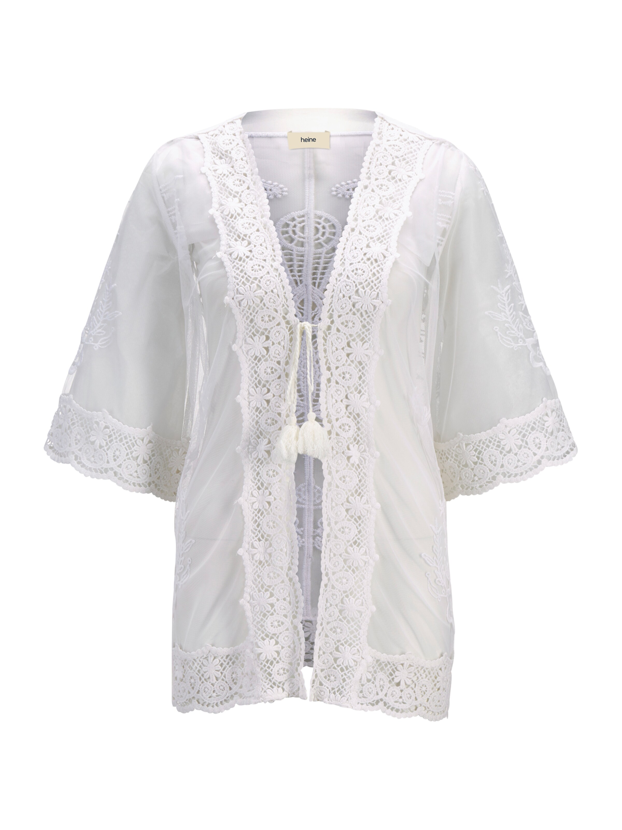 heine - Kimono in de kleur Offwhite