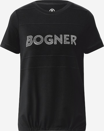 Tricou 'Lana' de la BOGNER pe negru: față