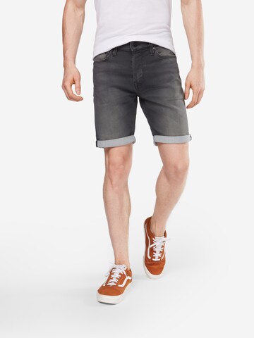 JACK & JONES Slimfit Jeans 'IRICK' in Grijs: voorkant