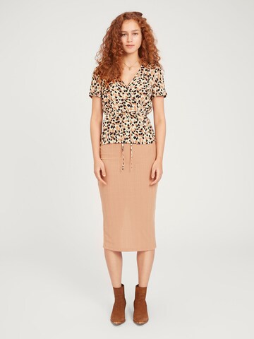 EDITED Bluse 'Irie' in Beige