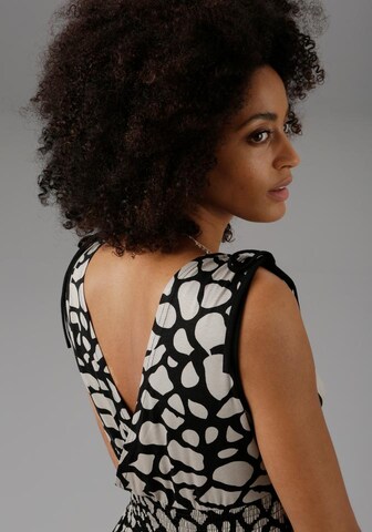 Aniston SELECTED Summer Dress in Black