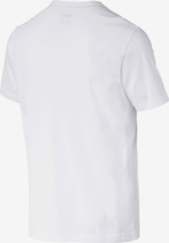 T-Shirt fonctionnel 'Essentials' PUMA en blanc