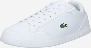 LACOSTE Sneakers laag 'Graduatecap' in Wit: voorkant