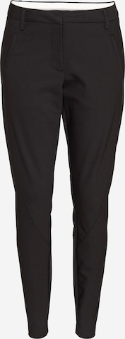 FIVEUNITS Slim fit Chino Pants 'Angelie' in Black: front
