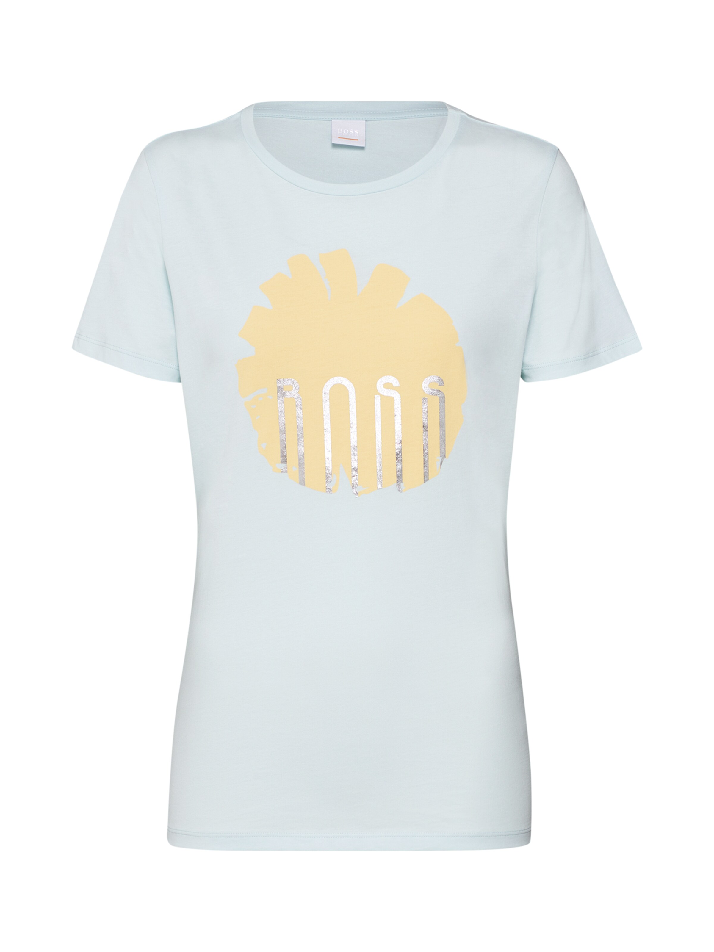 BOSS - Shirt 'Teblossom' in blau