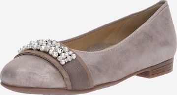 Ballerines 'Sardinia' ARA en gris : devant