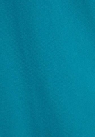 LASCANA Bustier Bade-Shirt in Blau