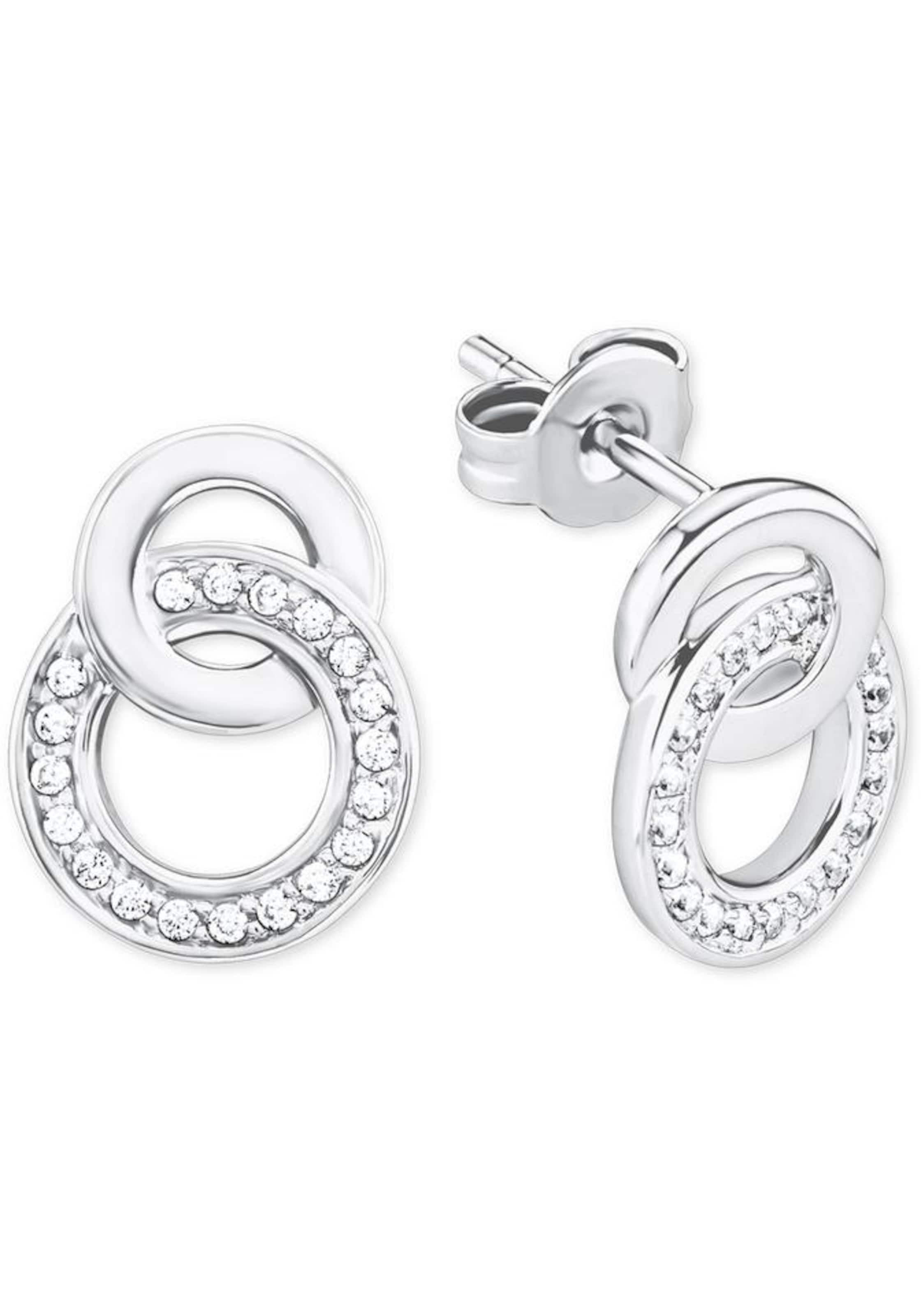 s.Oliver Ohrstecker in Silber: Vorderseite