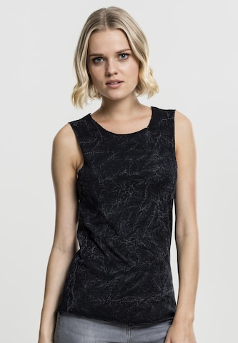 Urban Classics Top - Čierna: predná strana