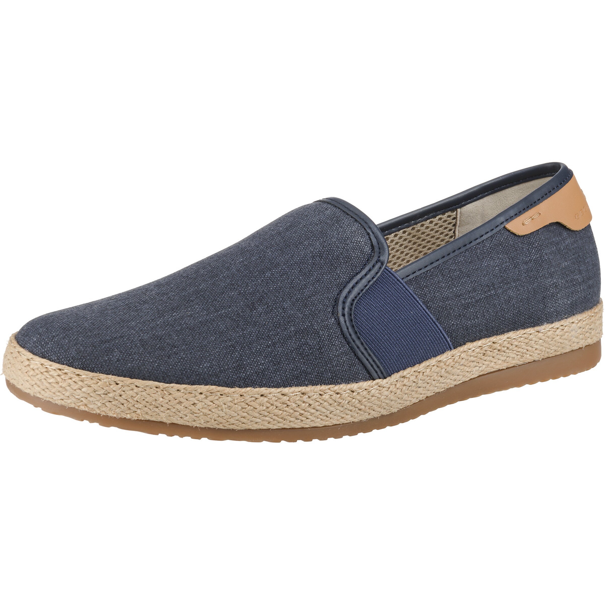 GEOX - Espadrilles in de kleur Blauw denim