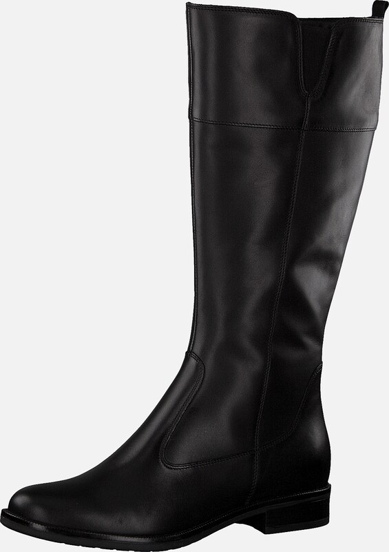 TAMARIS LEDERSTIEFEL SCHWARZ Weitschaftstiefel XL EUR 38 TAMARIS LEDERSTIEFEL SCHWARZ Weitschaftstiefel XL EUR 38