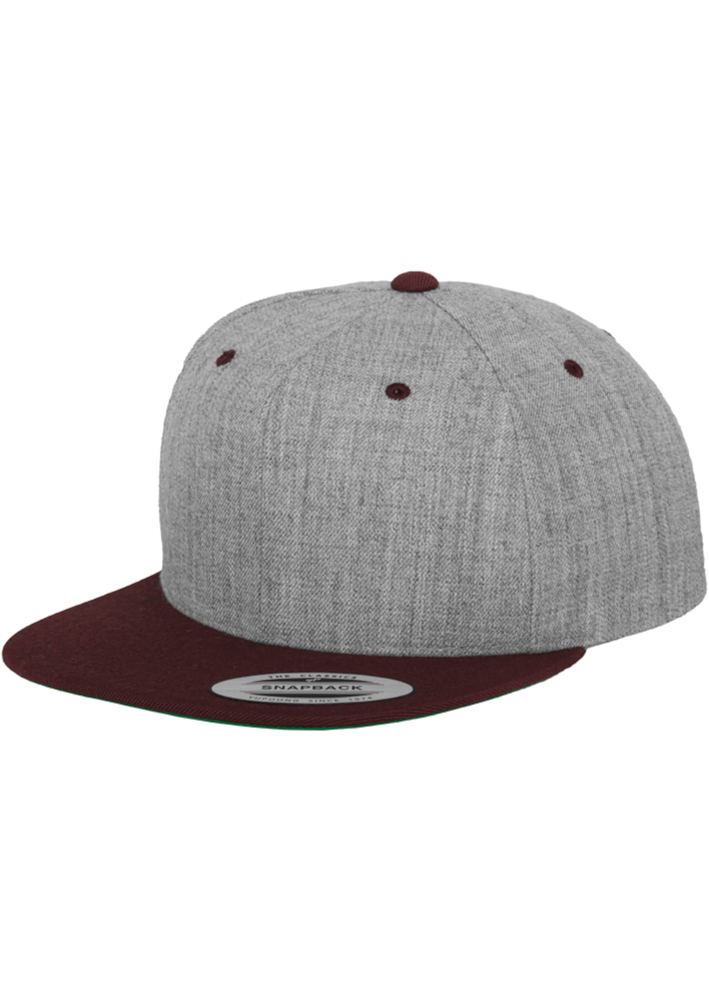 Flexfit Cap in Grau: Vorderseite