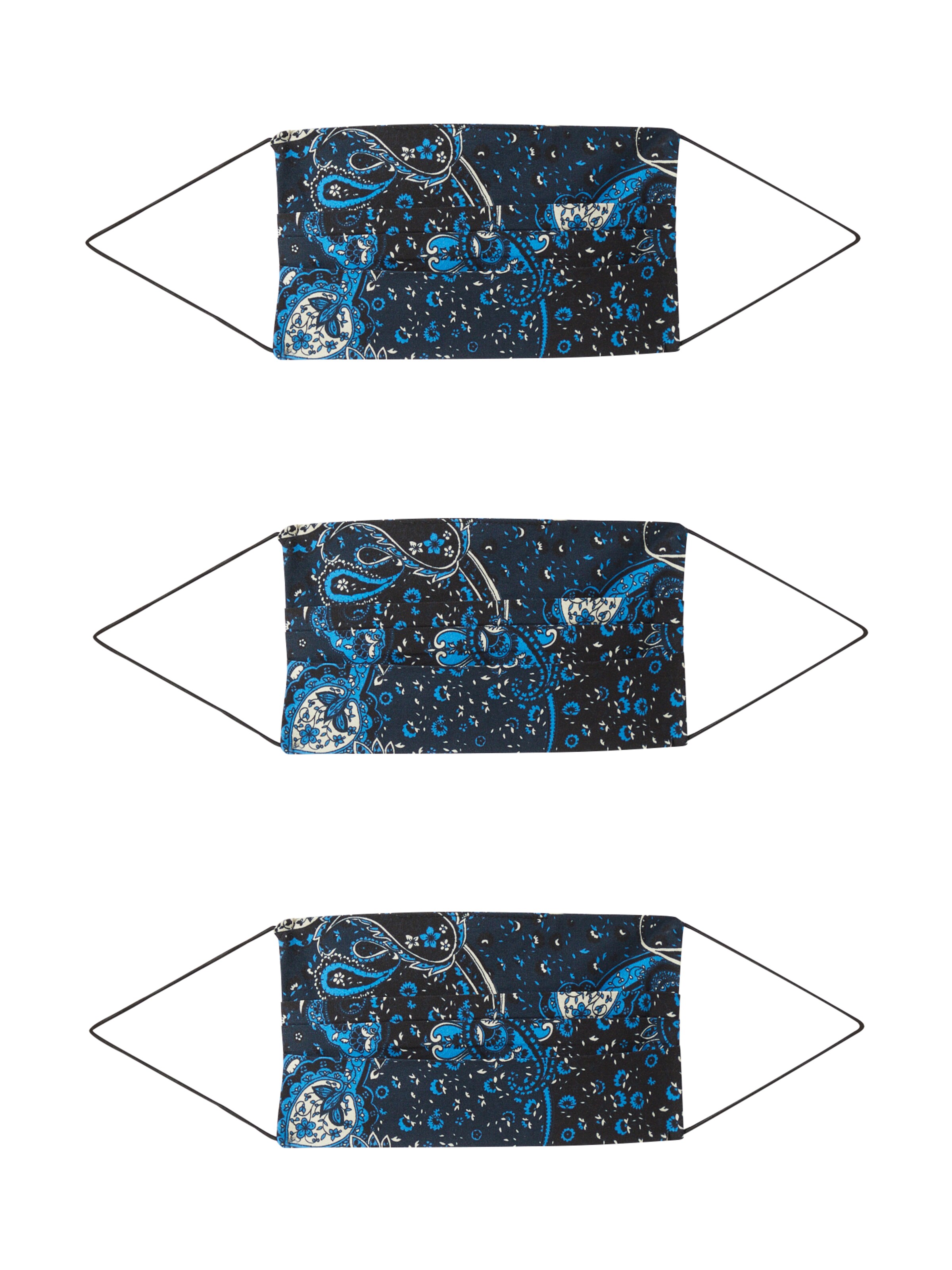 Men Fabric masks | ONLY Stoffmasken '3er Pack ONLCOMMUNITY' in Black, Blue - IB03246