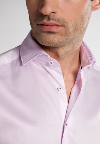 ETERNA Slim fit Button Up Shirt in Pink