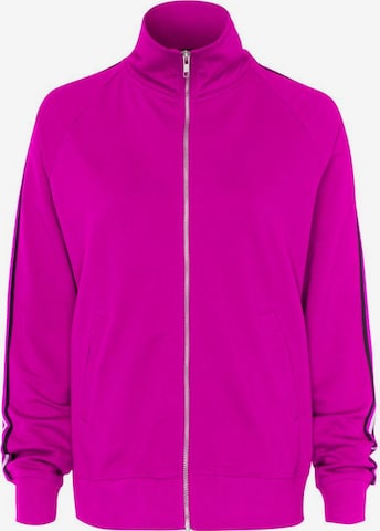 Veste de survêtement H.I.S en rose : devant