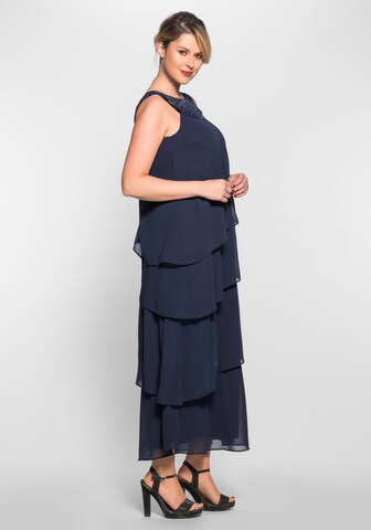 Robe de soirée SHEEGO en bleu