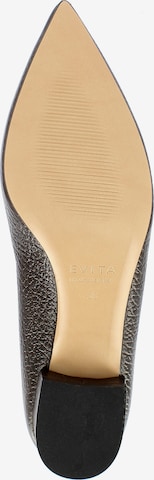 EVITA Classic Flats 'FRANCA' in Brown