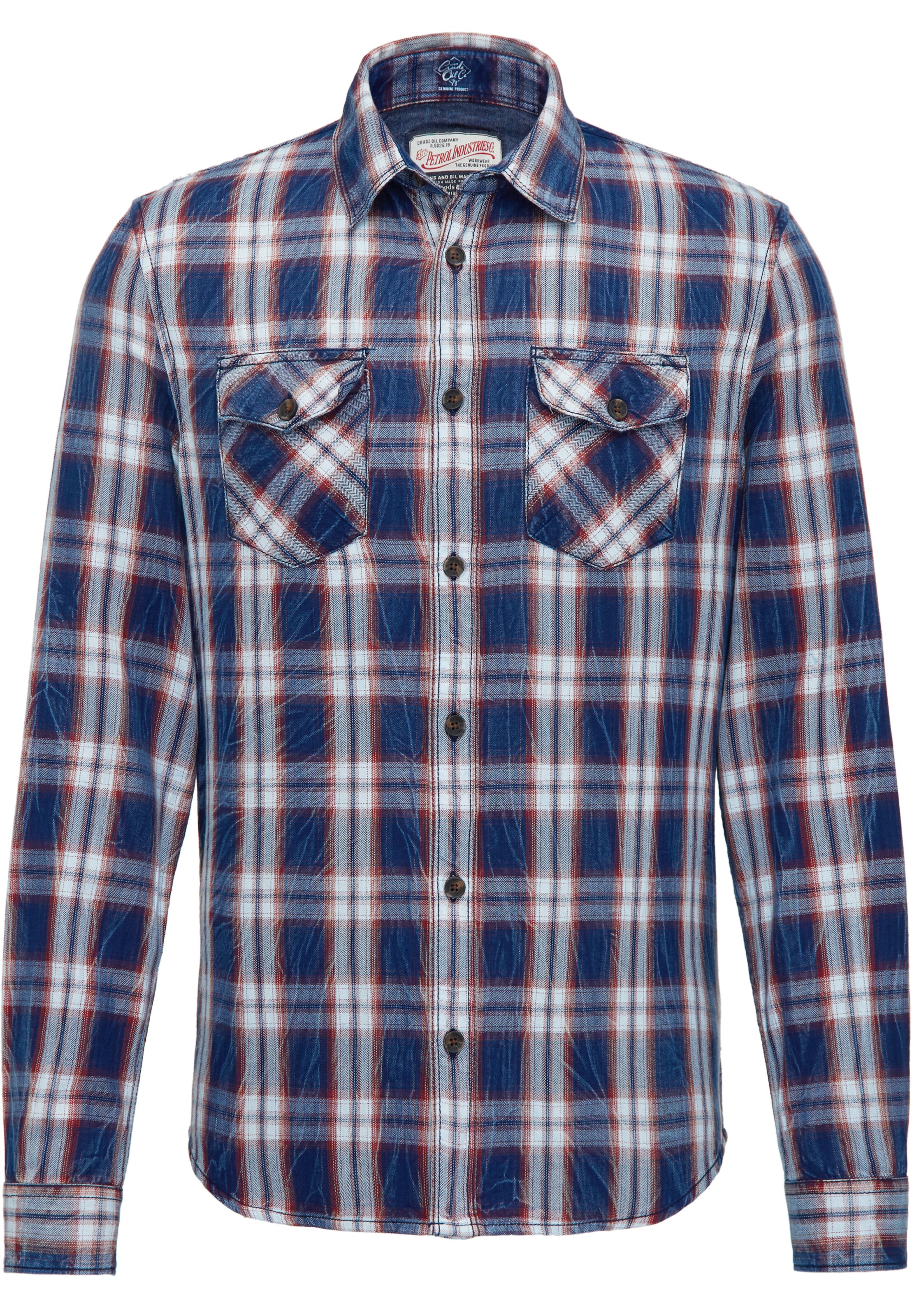 Petrol Industries - Overhemd in de kleur Crème