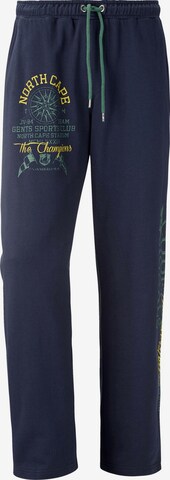 Loosefit Pantalon 'Jonn' Jan Vanderstorm en bleu : devant