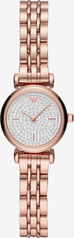 Emporio Armani Analog Watch in Gold: front