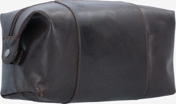 LEONHARD HEYDEN Toiletry Bag 'Dakota' in Brown