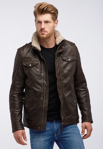 MUSTANG Between-Season Jacket in Brown: front