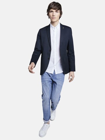 TOM TAILOR Regular fit Colbert in Blauw: voorkant