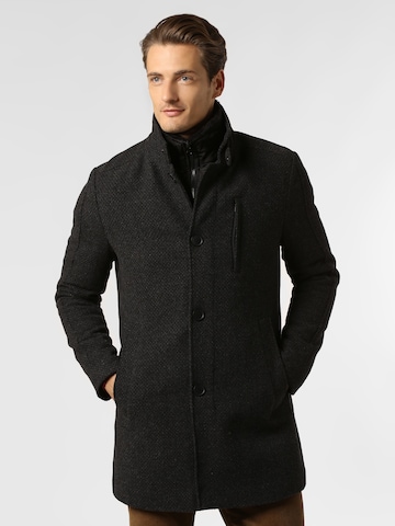 Finshley & Harding Winter Coat 'Amsterdam 3.0' in Grey: front