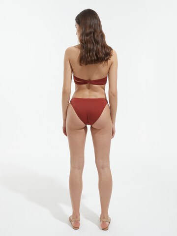 EDITED Regular Bikini bottom 'Tasha' in Red