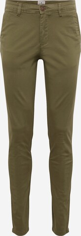 JACK & JONES Slim fit Chino Pants 'Marco Bowie' in Green: front