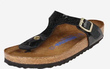 BIRKENSTOCK T-bar sandals 'Gizeh' in Blue