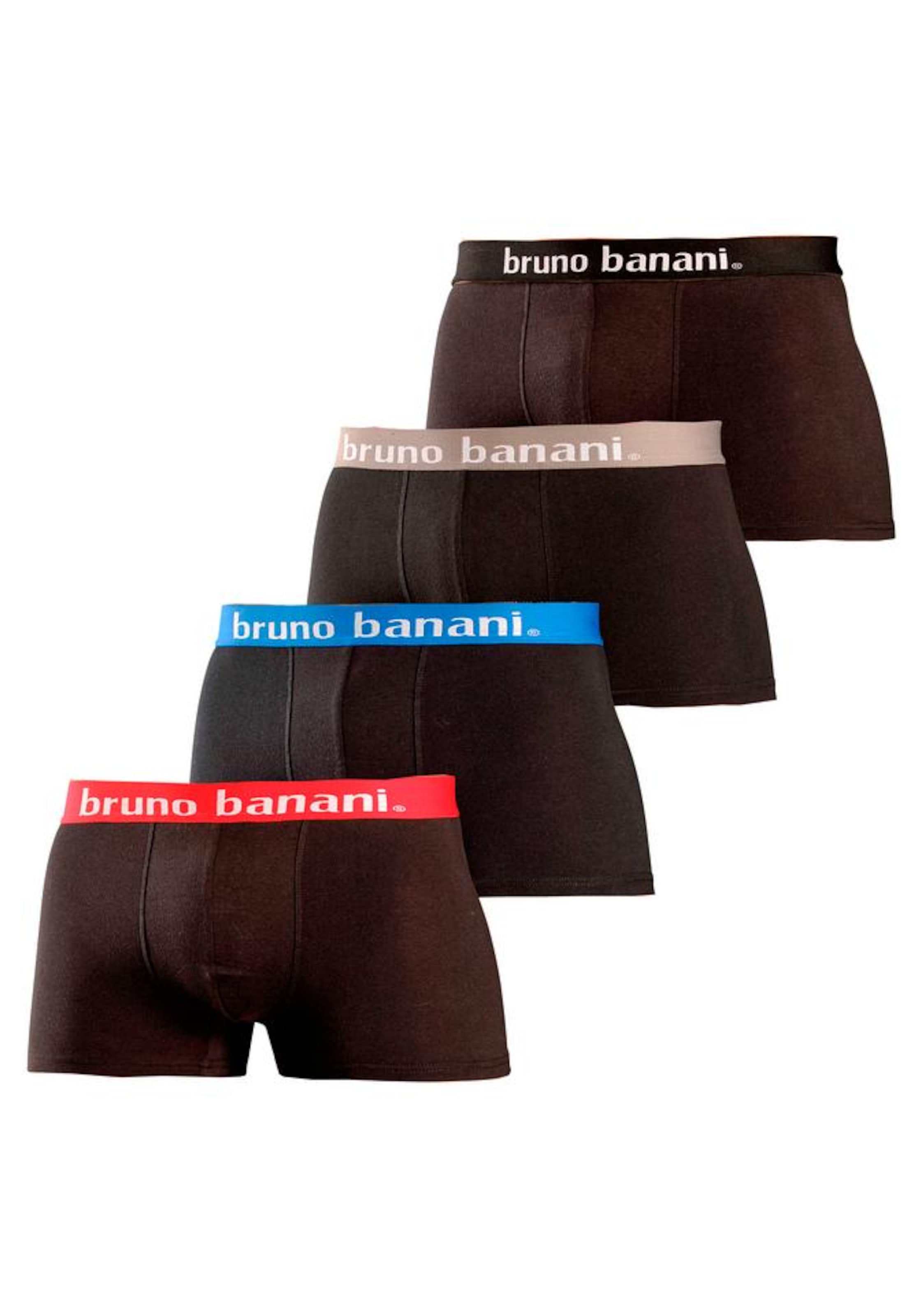 Boxers Bruno Banani en noir : devant