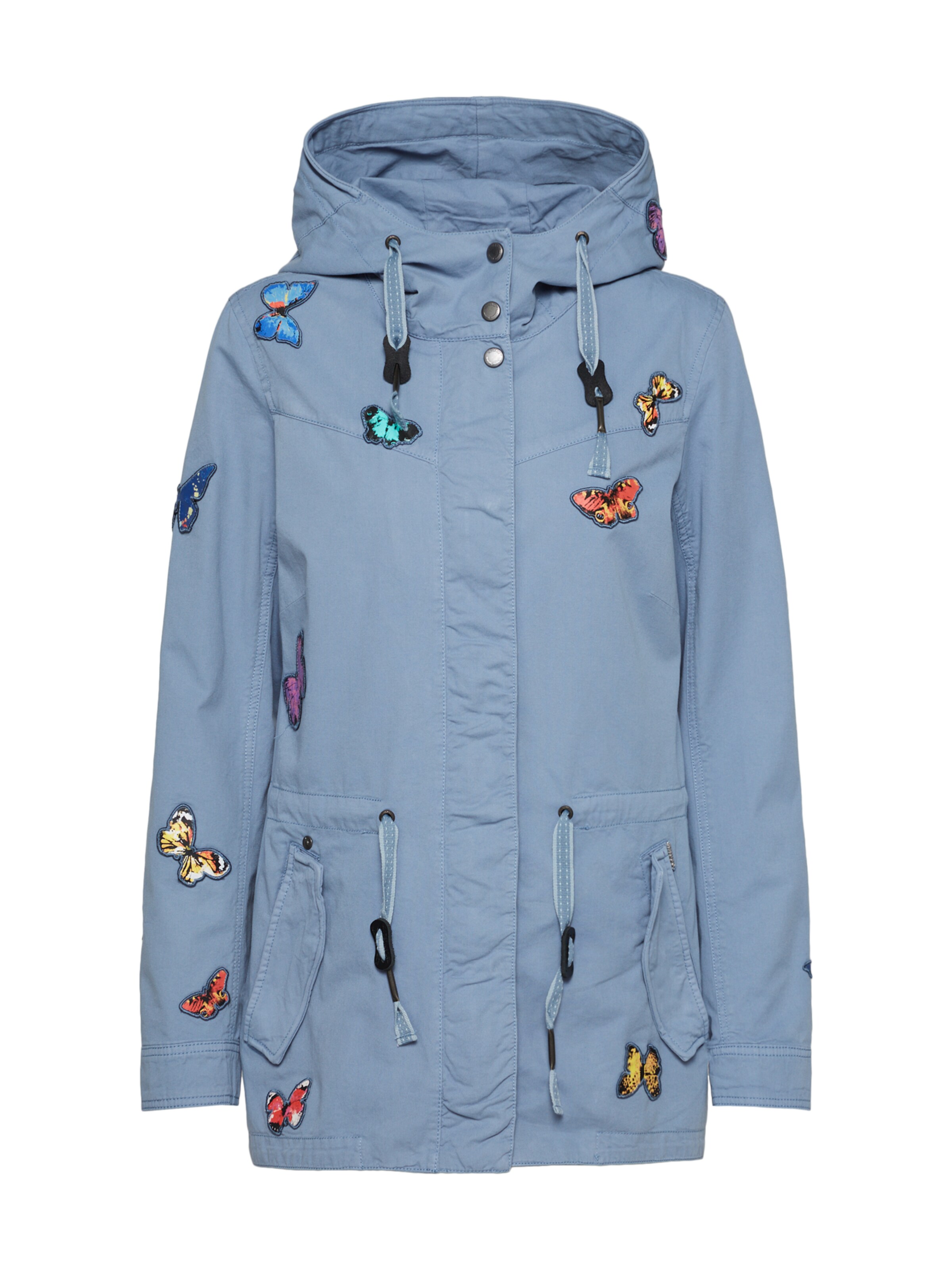 khujo - Tussenjas 'DENA' in de kleur Smoky blue