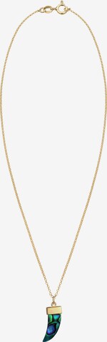 ELLI Necklace 'Zahn' in Gold: front