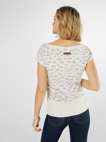 T-shirt naketano en blanc : derrière