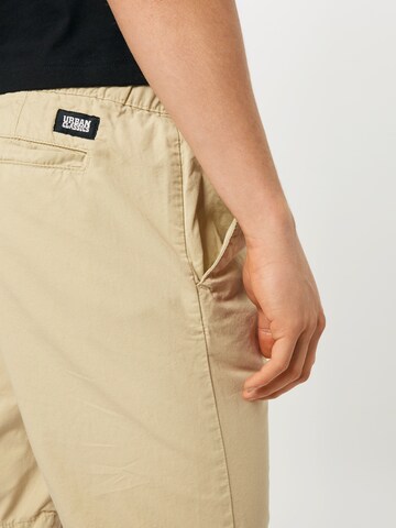 Urban Classics - regular Pantalón en beige