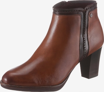 TAMARIS Ankle Boots in Braun: predná strana